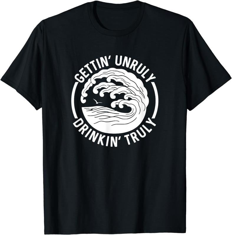[100% Cotton] Gettin' Unruly Drinkin' Hard Seltzer Summer Beach Alcohol T-Shirts, Hoodie, Sweatshirt - T-Shirt, Sweatshirt, Hoodie