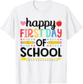 [100% Cotton] Happy First Day School Teachers Students Back School T-Shirts, Hoodie, Sweatshirt - T-Shirt, Sweatshirt, Hoodie
