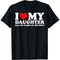 [100% Cotton] I Love My Daughter Yes She Bought Me This Shirt Top Streetwear Tropical Casual Black T-Shirts, Hoodie, Sweatshirt - T-Shirt, Sweatshirt, Hoodie