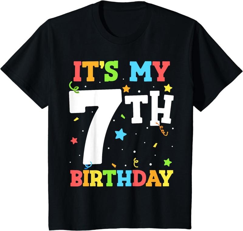 [100% Cotton] 'S My 7th 7 Seven Happy Boy T-Shirts, Hoodie, Sweatshirt - T-Shirt, Sweatshirt, Hoodie
