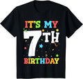 [100% Cotton] 'S My 7th 7 Seven Happy Boy T-Shirts, Hoodie, Sweatshirt - T-Shirt, Sweatshirt, Hoodie