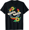 [100% Cotton] Luck Horseshoe American Traditional Tattoo Flash Alt T-Shirts, Hoodie, Sweatshirt - T-Shirt, Sweatshirt, Hoodie