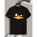 [100% Cotton] Fun Animal Cartoon Print Round Neck Short Sleeve T-Shirts, Hoodie, Sweatshirt - T-Shirt, Sweatshirt, Hoodie
