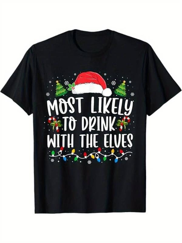 [100% Cotton] Most Likely Drink Elves Elf Drinking T Shirtstyle{N002}2 T-Shirts, Hoodie, Sweatshirt - T-Shirt, Sweatshirt, Hoodie