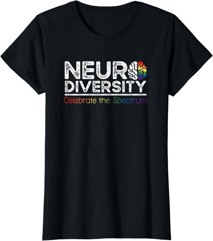 [100% Cotton] Neurodiversity Celebrate Mental Health ADHD Autism Awareness T-Shirts, Hoodie, Sweatshirt - T-Shirt, Sweatshirt, Hoodie