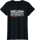 [100% Cotton] Neurodiversity Celebrate Mental Health ADHD Autism Awareness T-Shirts, Hoodie, Sweatshirt - T-Shirt, Sweatshirt, Hoodie