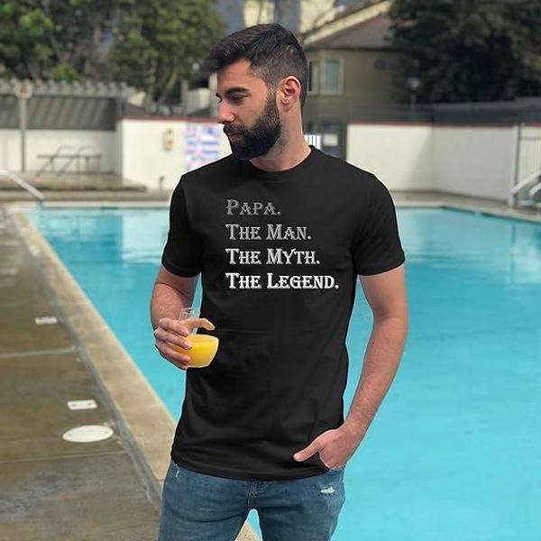 [100% Cotton] Papa Man Myth Legend T-Shirts, Hoodie, Sweatshirt - T-Shirt, Sweatshirt, Hoodie