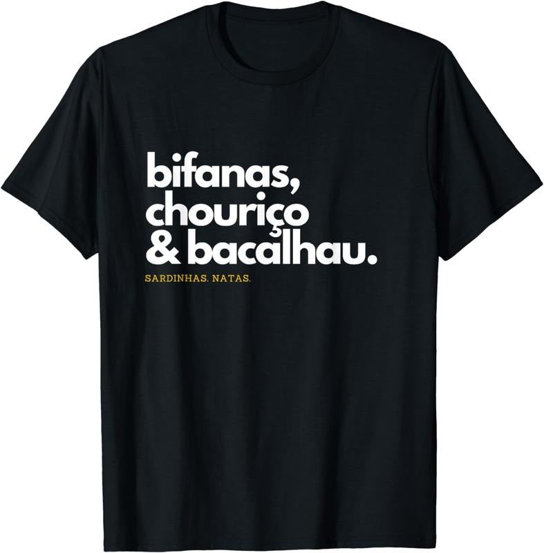 [100% Cotton] Portugal Food Shirt Bifanas Chourico Bacalhau Portuguese T-Shirts, Hoodie, Sweatshirt - T-Shirt, Sweatshirt, Hoodie