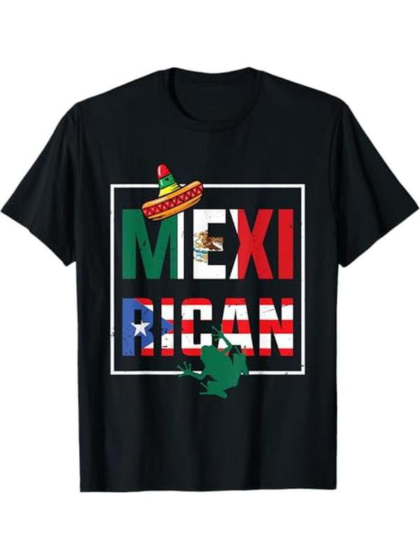 [100% Cotton] Puerto Rican Mexican Flag Mexirican Half Puerto Rico Mexico T-Shirts, Hoodie, Sweatshirt - T-Shirt, Sweatshirt, Hoodie
