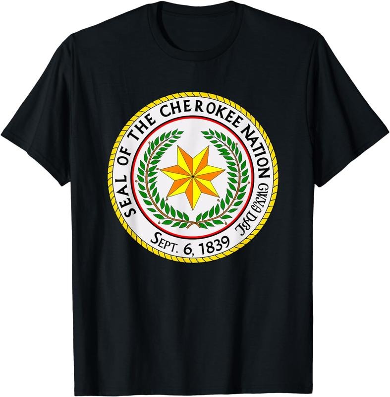 [100% Cotton] Seal Cherokee Nation Cherokee Native American Pride T-Shirts, Hoodie, Sweatshirt - T-Shirt, Sweatshirt, Hoodie