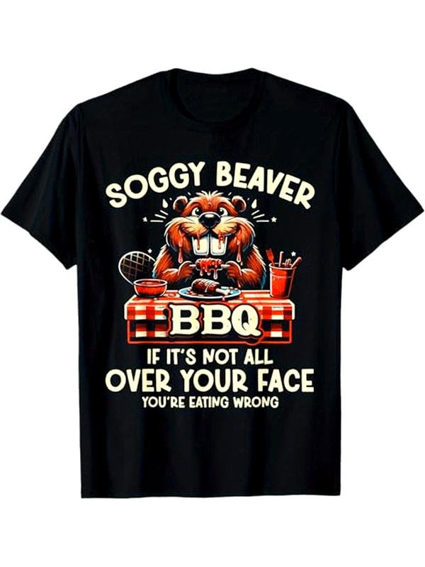 [100% Cotton] Soggy Beaver BBQ If 'S Not All Over Your Face You Are T-Shirts, Hoodie, Sweatshirt - T-Shirt, Sweatshirt, Hoodie