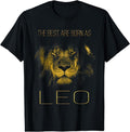 [100% Cotton] Best Are Born As LEO Proud Like Lion Man Woman T-Shirts, Hoodie, Sweatshirt - T-Shirt, Sweatshirt, Hoodie