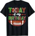 [100% Cotton] Today Is My Boy Family Party Football Decorations T-Shirts, Hoodie, Sweatshirt - T-Shirt, Sweatshirt, Hoodie