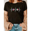 [100% Cotton] USA Mexico Shirt Heartbeat America Mexican Flag Heart Casual Short Sleeve Shirt T-Shirts, Hoodie, Sweatshirt - T-Shirt, Sweatshirt, Hoodie