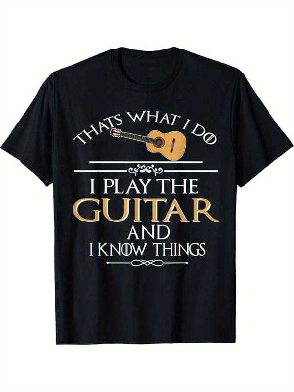 [100% Cotton] Vintage Guitar Soft Cotton Casual Short Sleeve Crew Neck T-Shirts, Hoodie, Sweatshirt - T-Shirt, Sweatshirt, Hoodie