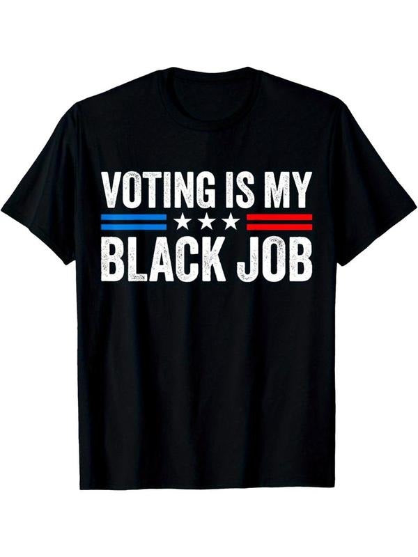 [100% Cotton] Voting Is My Black Job Election 2024 T-Shirts, Hoodie, Sweatshirt - T-Shirt, Sweatshirt, Hoodie