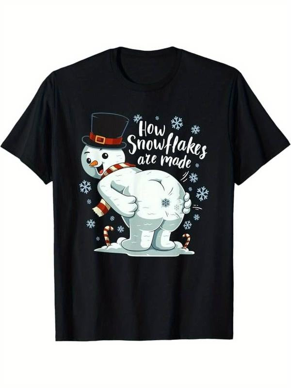[100% Cotton] Arting Snowman Make Snowflakes Winter T-Shirts, Hoodie, Sweatshirt - T-Shirt, Sweatshirt, Hoodie