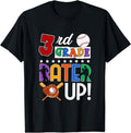 [100% Cotton]3rd Grade First Day School 3rd Grade Batter Up Baseball T-Shirts, Hoodie, Sweatshirt - T-Shirt, Sweatshirt, Hoodie