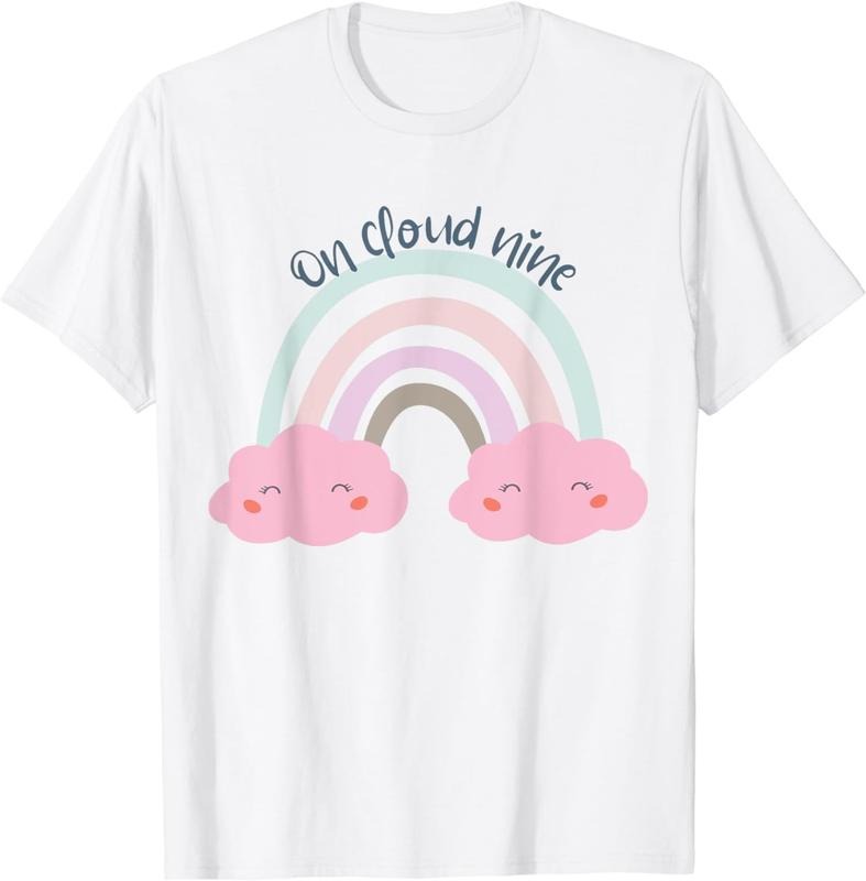 [100% Cotton]9th Girl Rainbow Cloud Nine T-Shirts, Hoodie, Sweatshirt - T-Shirt, Sweatshirt, Hoodie