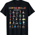 [100% Cotton]ABC Coping Skills Alphabet Self Care Mental Health Awareness T-Shirts, Hoodie, Sweatshirt - T-Shirt, Sweatshirt, Hoodie