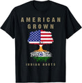[100% Cotton]American Flag Indian India Roots Punjabis India T-Shirts, Hoodie, Sweatshirt - T-Shirt, Sweatshirt, Hoodie