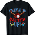 [100% Cotton]Back School Kindergarten Batter Up Baseball First Day T-Shirts, Hoodie, Sweatshirt - T-Shirt, Sweatshirt, Hoodie
