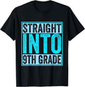 [100% Cotton]Back School Shirt Straight 9th Grade T-Shirts, Hoodie, Sweatshirt - T-Shirt, Sweatshirt, Hoodie