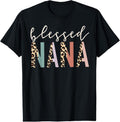 100% Cotton Blessed Nana Cute Leopard Print T-Shirts, Hoodie, Sweatshirt - T-Shirt, Sweatshirt, Hoodie