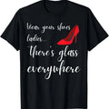 [100% Cotton]Broken Glass Ceiling Your Shoes Feminist T-Shirts, Hoodie, Sweatshirt - T-Shirt, Sweatshirt, Hoodie