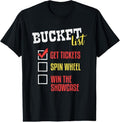 100% Cotton Bucket List Get Tickets Spin Wheel Win Game Show T-Shirts, Hoodie, Sweatshirt - T-Shirt, Sweatshirt, Hoodie