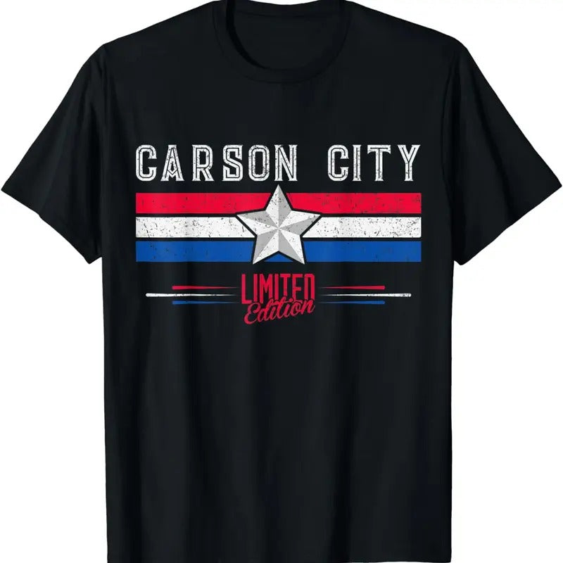 [100% Cotton]Carson City Retro Vintage Shirt T-Shirts, Hoodie, Sweatshirt - T-Shirt, Sweatshirt, Hoodie