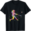 100% Cotton Classic Softball Girl Black Polyester & Cotton Short Sleeve Letter Print T-Shirts, Hoodie, Sweatshirt - T-Shirt, Sweatshirt, Hoodie