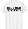 [100% Cotton]Cool Craft Handprints Best Dad Hands Down T-Shirts, Hoodie, Sweatshirt - T-Shirt, Sweatshirt, Hoodie