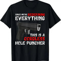 100% Cotton Cordless Hole Puncher 2nd Amendment Shirts T-Shirts, Hoodie, Sweatshirt - T-Shirt, Sweatshirt, Hoodie