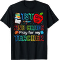[100% Cotton]Cute 1st Day 2nd Grade Pray My Teacher Back School T-Shirts, Hoodie, Sweatshirt - T-Shirt, Sweatshirt, Hoodie