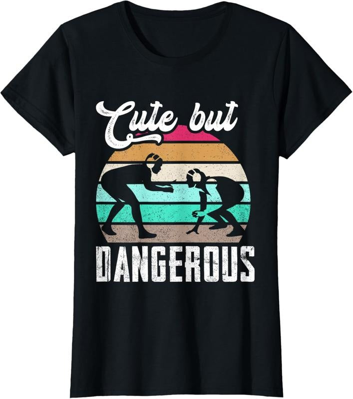 100% Cotton Cute But Dangerous Wrestling Teen T-Shirts, Hoodie, Sweatshirt - T-Shirt, Sweatshirt, Hoodie