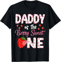[100% Cotton]Daddy Berry Sweet One Strawberry First T-Shirts, Hoodie, Sweatshirt - T-Shirt, Sweatshirt, Hoodie