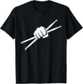 100% Cotton Drumsticks Drummer Drumset Drums T-Shirts, Hoodie, Sweatshirt - T-Shirt, Sweatshirt, Hoodie