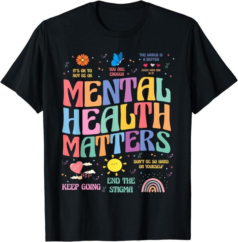 [100% Cotton]End Stigma Mental Health Matters Brain Illness Awareness T-Shirts, Hoodie, Sweatshirt - T-Shirt, Sweatshirt, Hoodie