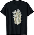 [100% Cotton]Enoki Japanese Velvet Shank Enokitake Flammulina Shrooms T-Shirts, Hoodie, Sweatshirt - T-Shirt, Sweatshirt, Hoodie