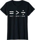 [100% Cotton]Equality Is Greater Than Division Social Justice Math T-Shirts, Hoodie, Sweatshirt - T-Shirt, Sweatshirt, Hoodie