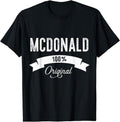 [100% Cotton]Family Surname McDonald Funny Reunion Last Name Tag T-Shirts, Hoodie, Sweatshirt - T-Shirt, Sweatshirt, Hoodie