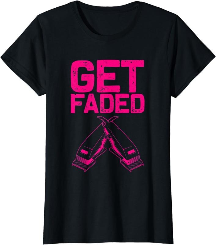 [100% Cotton]Funny Get Faded Barber Cool Hairstylist T-Shirts, Hoodie, Sweatshirt - T-Shirt, Sweatshirt, Hoodie