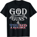 [100% Cotton]God Guns DonaldShirt 2nd Amendment Donald45 T-Shirts, Hoodie, Sweatshirt - T-Shirt, Sweatshirt, Hoodie