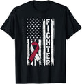 [100% Cotton]Head Neck Cancer Patient Fighter Throat Oral Cancer Flag T-Shirts, Hoodie, Sweatshirt - T-Shirt, Sweatshirt, Hoodie