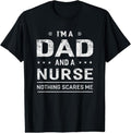 100% Cotton I'M Dad Nurse Father Funny T-Shirts, Hoodie, Sweatshirt - T-Shirt, Sweatshirt, Hoodie