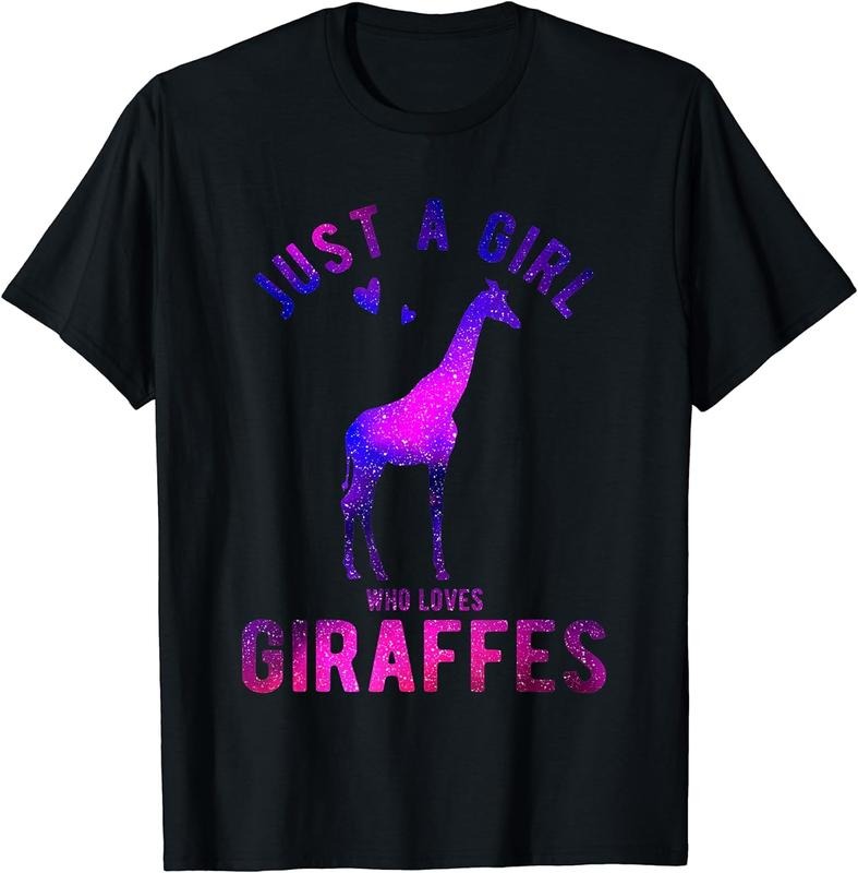 [100% Cotton]Just Girl Who Loves Giraffes Lover Giraffe Girl T-Shirts, Hoodie, Sweatshirt - T-Shirt, Sweatshirt, Hoodie