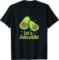 [100% Cotton]Let'S Avocuddle Cute Avocado Couple Kawaii T-Shirts, Hoodie, Sweatshirt - T-Shirt, Sweatshirt, Hoodie