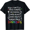 [100% Cotton]Lunch Lady Cute Appreciation Cafeteria Worker Back School Black T-Shirts, Hoodie, Sweatshirt - T-Shirt, Sweatshirt, Hoodie