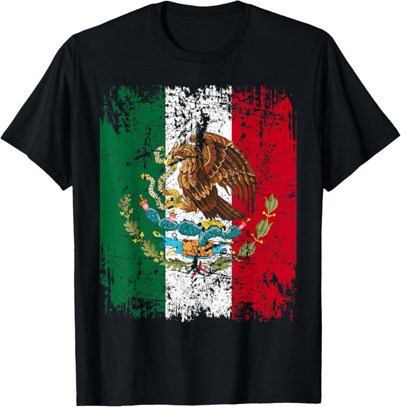 100% Cotton MEXICO Flag Vintage MEXICO T-Shirts, Hoodie, Sweatshirt - T-Shirt, Sweatshirt, Hoodie